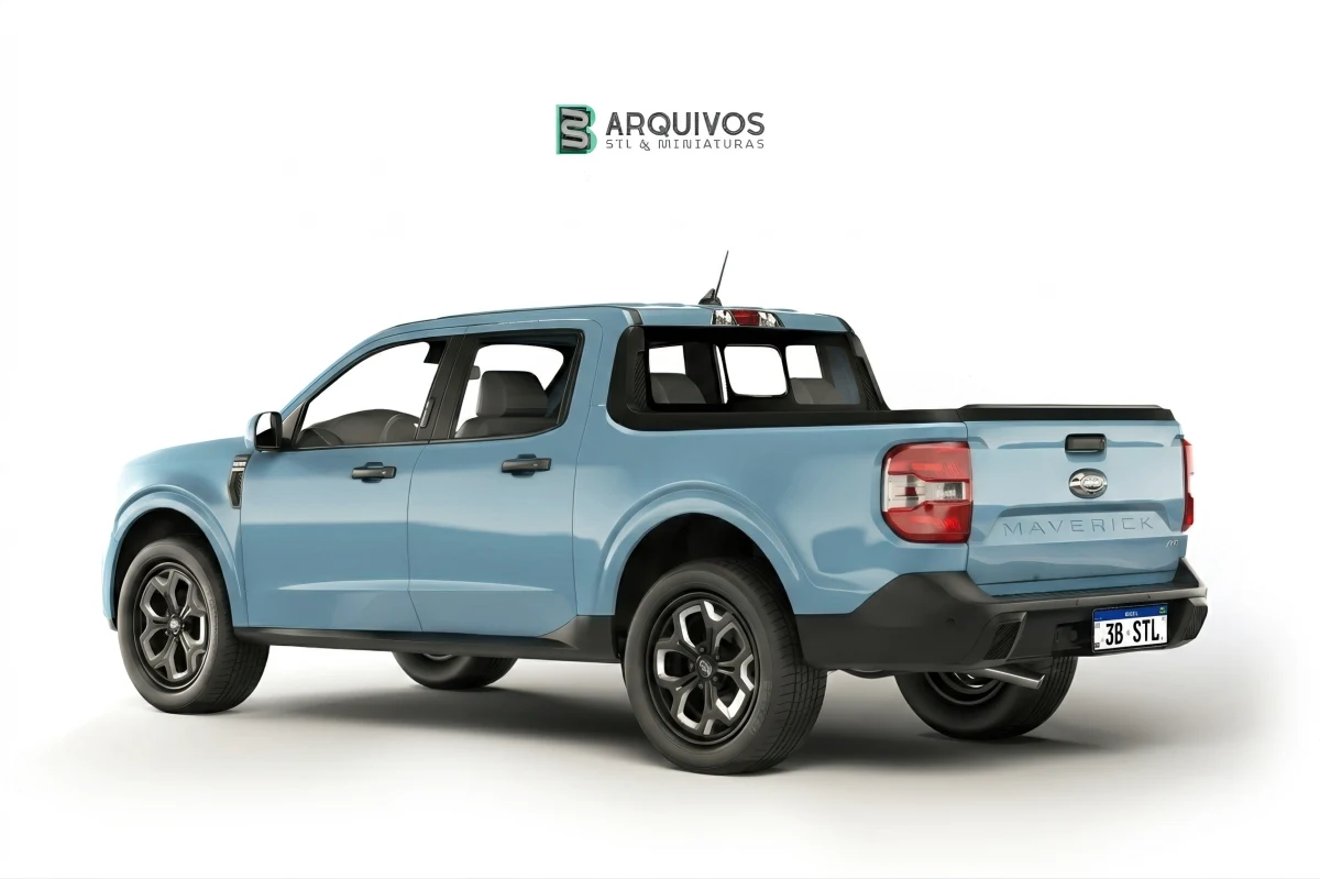 Modelo 3D STL - Ford Maverick Lariat 2022 — foto 3